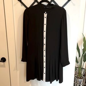 The Kooples Silk Portfolio Dress